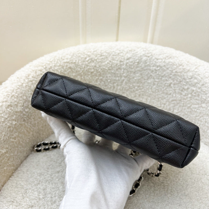 Chanel 25C Mini Clutch with Chain in Black Caviar and SHW (Model: AP4417)