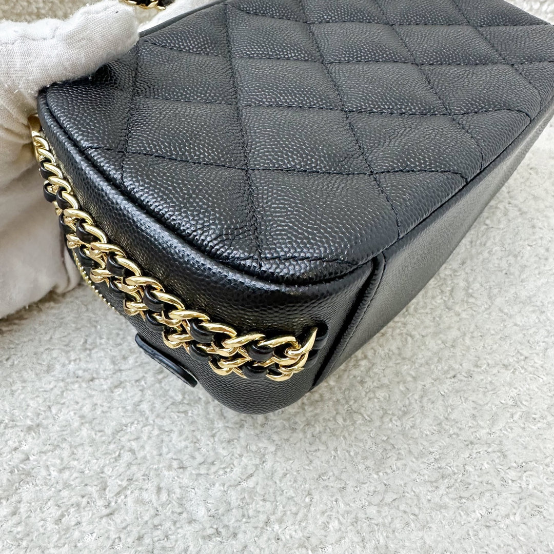 チョコレートカラー♡25A【CHANEL】ミニカメラバッグ org.jpg