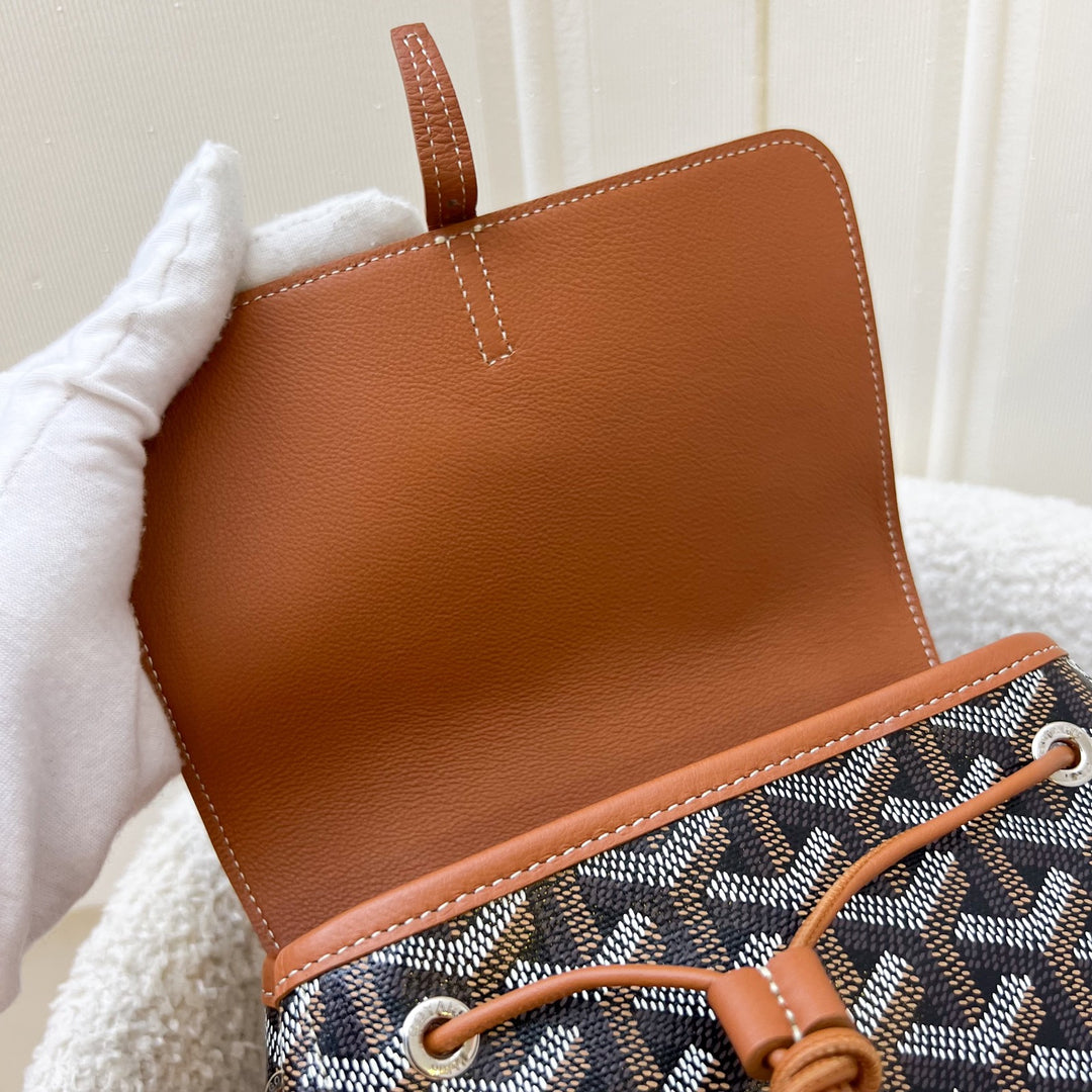 alpin mini backpack retail price Goyard Le Sac Alpin Mini Backpack in Black Signature Goyardine Canvas – Brands Lover
