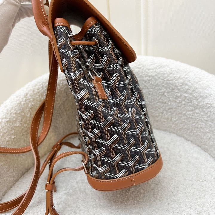Goyard Le Sac Alpin Mini Backpack in Black Signature Goyardine Canvas   Brands Lover