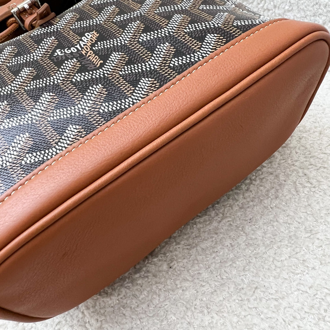 Goyard Le Sac Alpin Mini Backpack in Black Signature Goyardine Canvas –  Brands Lover