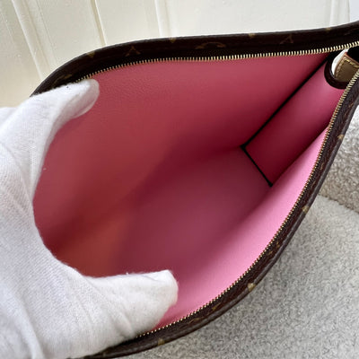 LV Trio Toilet Pouch in Monogram Canvas and Pink Interior and GHW (Model: M47195)