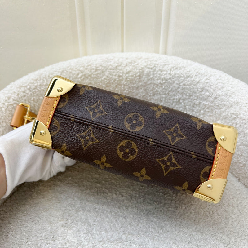 LV Side Trunk PM Bag in Monogram Canvas and GHW (Model: M46815)