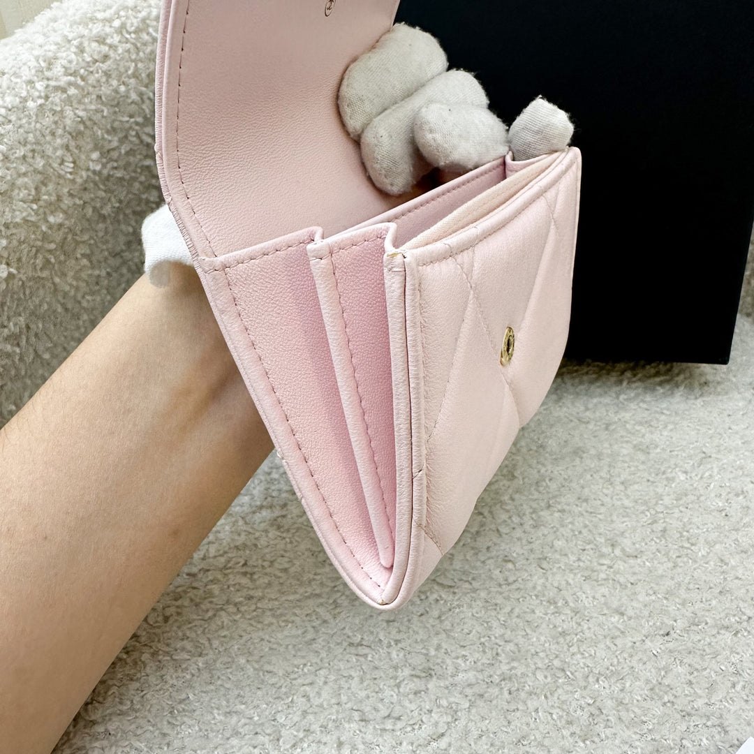 Chanel 19 XL Card Holder in 22P Pink Lambskin GHW – Brands Lover