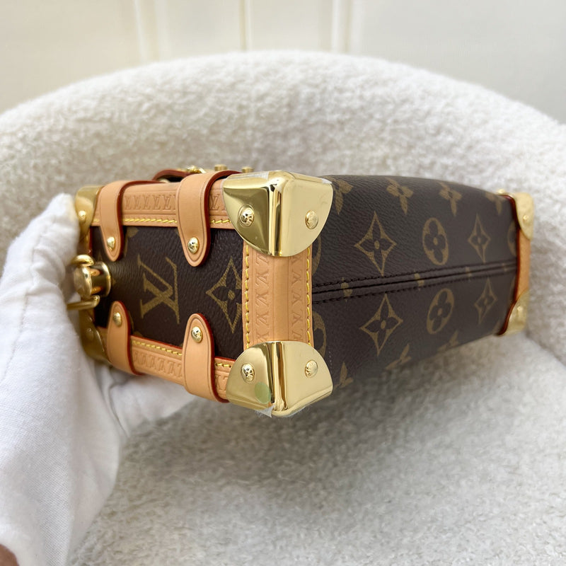 LV Side Trunk PM Bag in Monogram Canvas and GHW (Model: M46815)