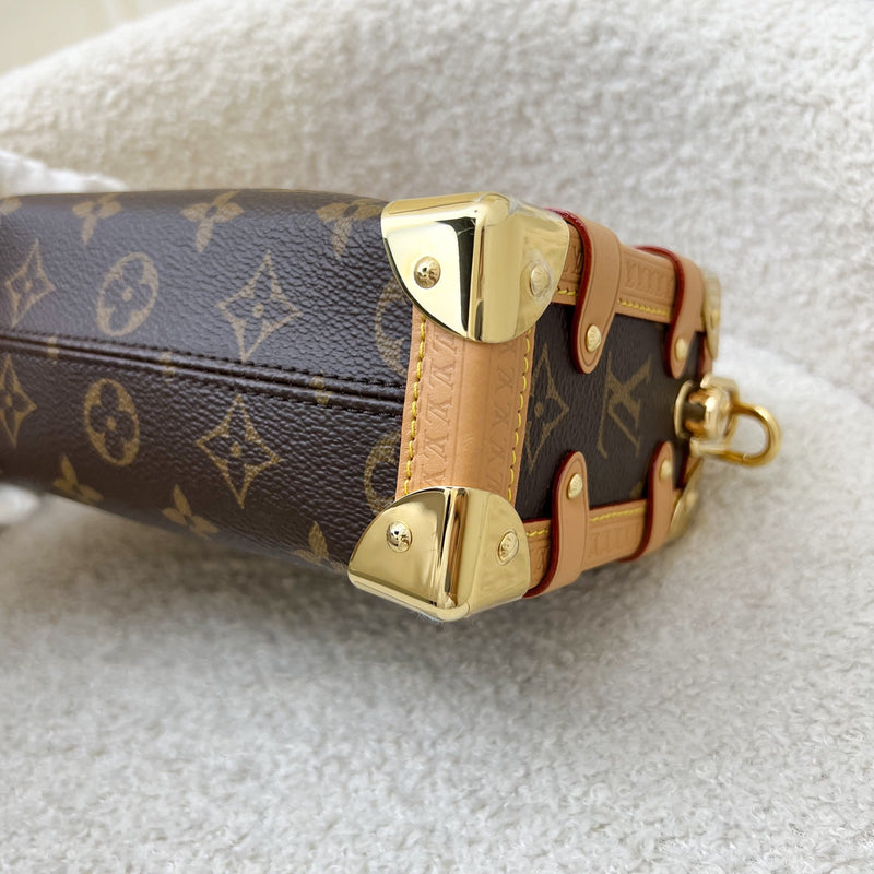 LV Side Trunk PM Bag in Monogram Canvas and GHW (Model: M46815)