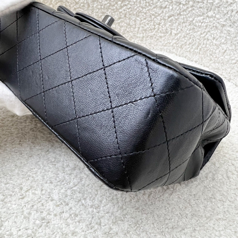 Chanel So Black Classic Mini Rectangle Flap in Black Lambskin and Black HW (Model: A69900)