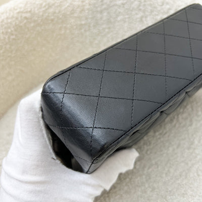 Chanel So Black Classic Mini Rectangle Flap in Black Lambskin and Black HW (Model: A69900)