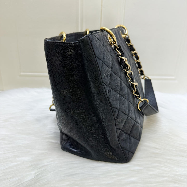 Chanel Grand Shopping Tote GST in Black Caviar and GHW – Brands Lover