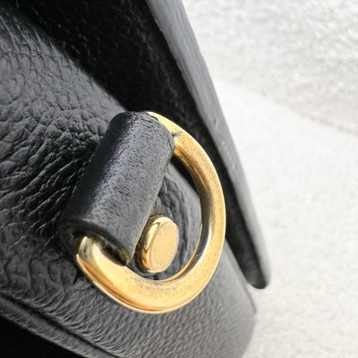 LV Pochette Metis in Black Monogram Empreinte Leather and GHW