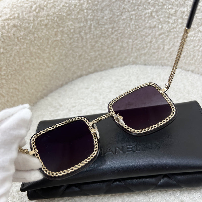 Chanel Chain Around Sunglasses with Chain Retainers