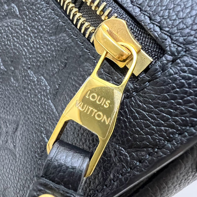 LV Pochette Metis in Black Monogram Empreinte Leather and GHW