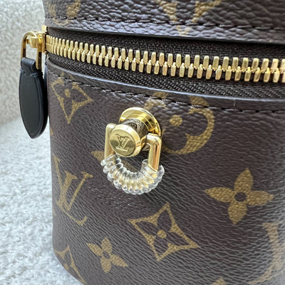 LV Vanity PM in Monogram Canvas and Black Trim