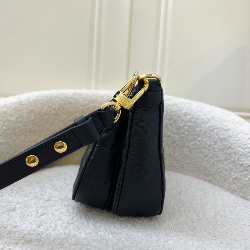 LV Multi Pochette Accessoires MPA in Black Empreinte Leather and GHW