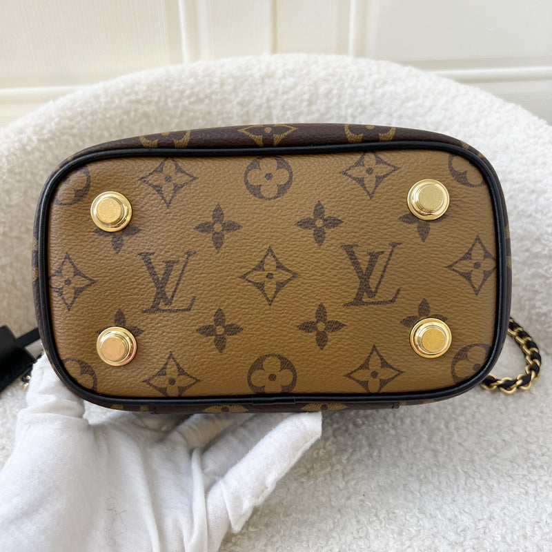 LV Vanity PM in Monogram Canvas and Black Trim with GHW