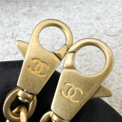 Chanel Small 24cm Coco Handle Flap in Black Caviar and AGHW (Model: A92990)