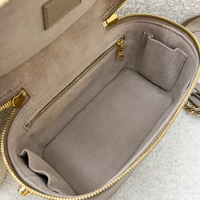 LV Vanity PM in Tourterelle Empreinte Leather and GHW