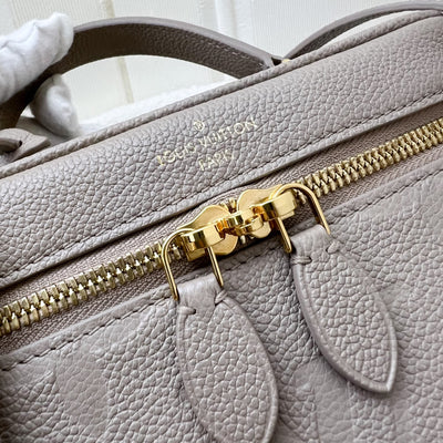 LV Vanity PM in Tourterelle Empreinte Leather and GHW