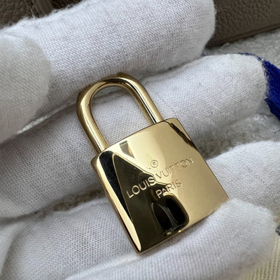 LV Vanity PM in Tourterelle Empreinte Leather and GHW