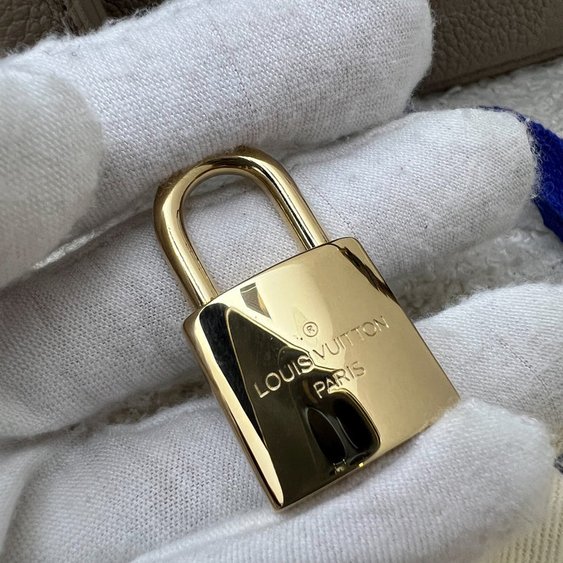 LV Vanity PM in Tourterelle Empreinte Leather and GHW
