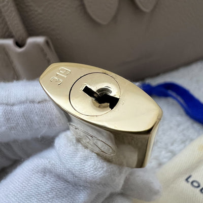 LV Vanity PM in Tourterelle Empreinte Leather and GHW