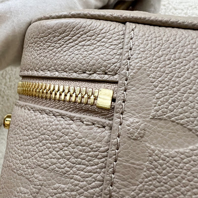 LV Vanity PM in Tourterelle Empreinte Leather and GHW