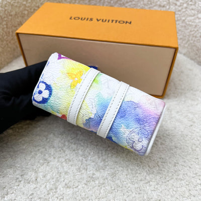 LV Mini Keepall Bag Charm in Watercolour Canvas and SHW (Model: MP2975)