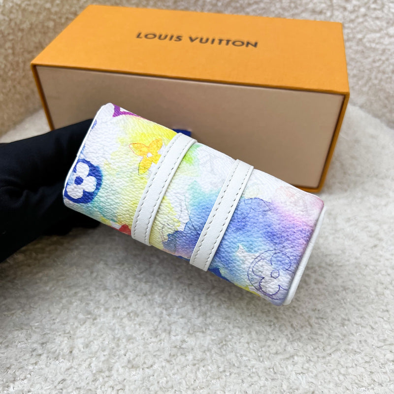 LV Mini Keepall Bag Charm in Watercolour Canvas and SHW (Model: MP2975)