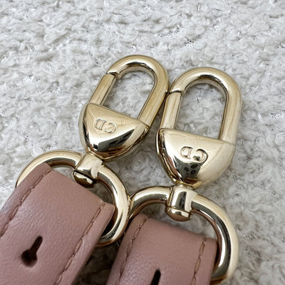 Dior Small Lady Dior My ABCDior Small Bag in Blush Pink Lambskin and LGHW (Model: M0538OCAL, Colour: M50P)