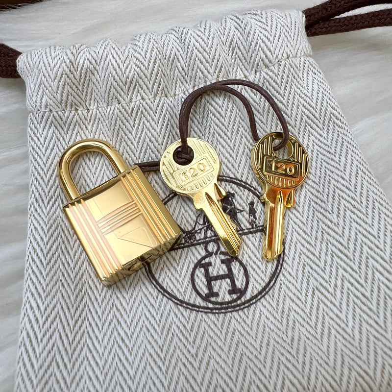 Hermes Picotin 22 in Gold Clemence Leather and GHW