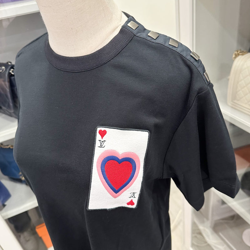 LV Game On T-shirt in Black Size XS