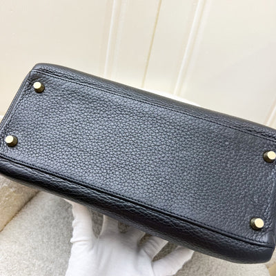 Hermes Kelly 28 in Noir Black Togo Leather and GHW