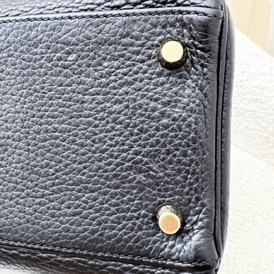 Hermes Kelly 28 in Noir Black Togo Leather and GHW