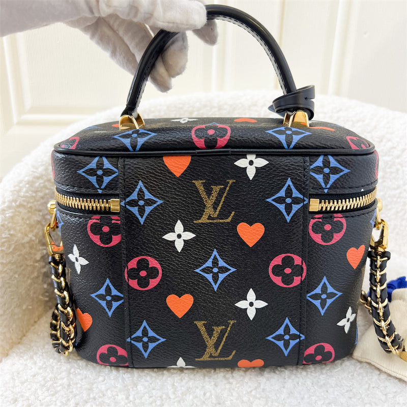 LV Vanity PM in Game On Monogram Canvas and Black Trim GHW