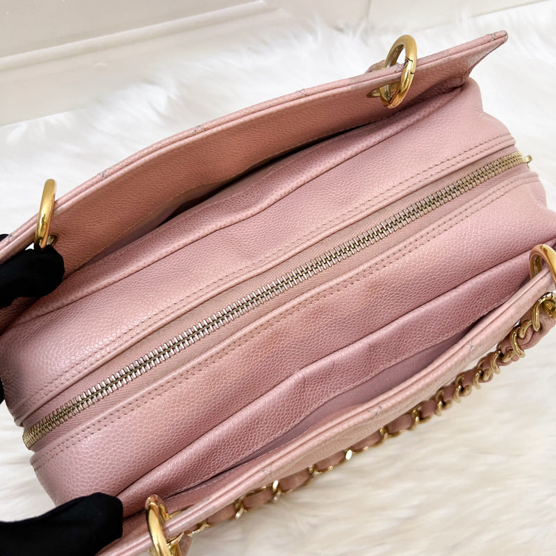 Chanel Vintage Petite Timeless Tote PTT in Sakura Pink Caviar and GHW