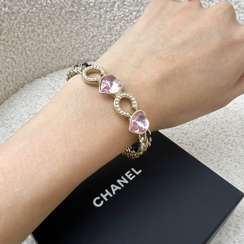 Chanel 23C VIP Coco Bangle LGHW Size S