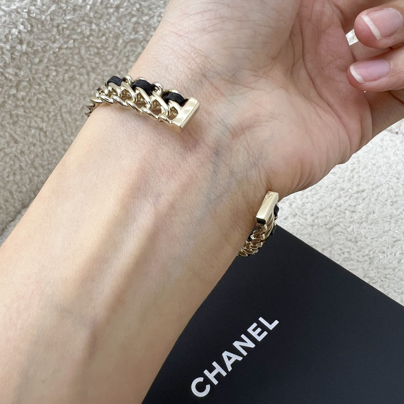 Chanel 23C VIP Coco Bangle LGHW Size S