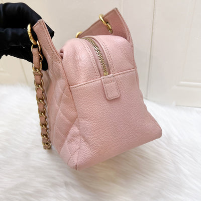 Chanel Vintage Petite Timeless Tote PTT in Sakura Pink Caviar and GHW