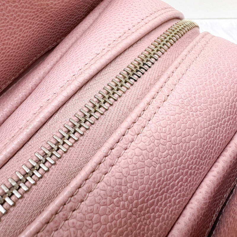 Chanel Vintage Petite Timeless Tote PTT in Sakura Pink Caviar and GHW