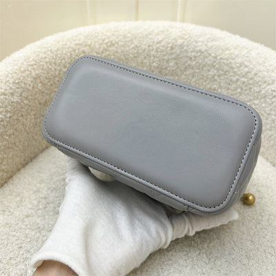 Chanel Pearl Crush Small Vanity in Grey Lambskin and AGHW