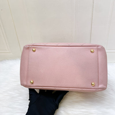 Chanel Vintage Petite Timeless Tote PTT in Sakura Pink Caviar and GHW