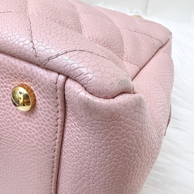 Chanel Vintage Petite Timeless Tote PTT in Sakura Pink Caviar and GHW