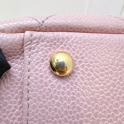 Chanel Vintage Petite Timeless Tote PTT in Sakura Pink Caviar and GHW