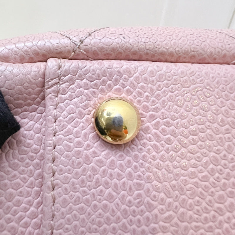 Chanel Vintage Petite Timeless Tote PTT in Sakura Pink Caviar and GHW