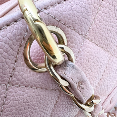 Chanel Vintage Petite Timeless Tote PTT in Sakura Pink Caviar and GHW
