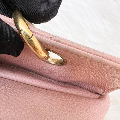 Chanel Vintage Petite Timeless Tote PTT in Sakura Pink Caviar and GHW