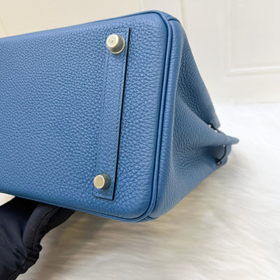 Hermes Birkin 30 in Bleu De Galice Togo Leather and GHW