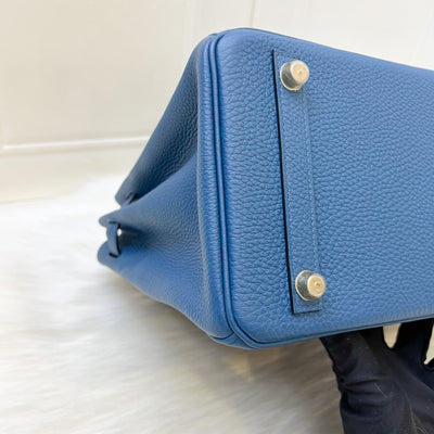 Hermes Birkin 30 in Bleu De Galice Togo Leather and GHW