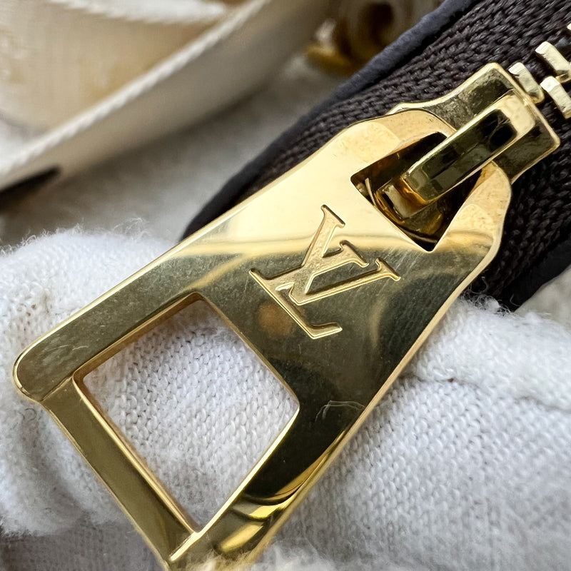 LV Onthego PM in Monogram and Reverse Monogram Canvas and GHW