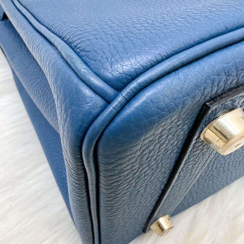 Hermes Birkin 30 in Bleu De Galice Togo Leather and GHW